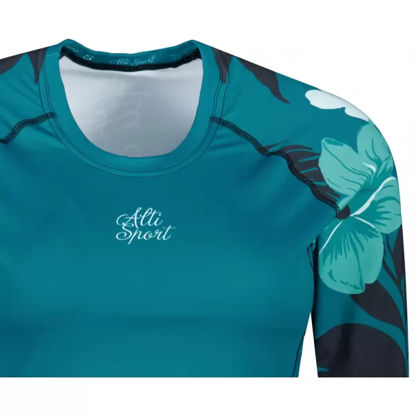  Tricou funcțional pentru femei cu mâneci lungi premium ALTISPORT VOJ/ALW115TR03 KEROSEN 