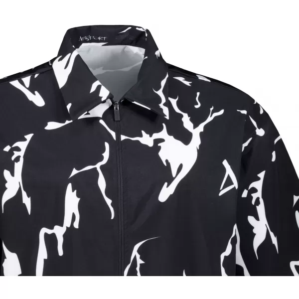  Cămașă premium pentru bărbați ALTISPORT VOJ/ALM052KOS01 NEGRU 