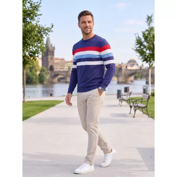  Pulover pentru bărbați ALTISPORT GABRIEL ALBASTRU ÎNCHIS 