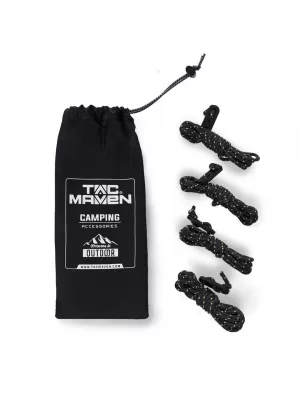 Snururi PENTAGON CORD LANYARD WITH TENSIONER D19031 NEGRU
