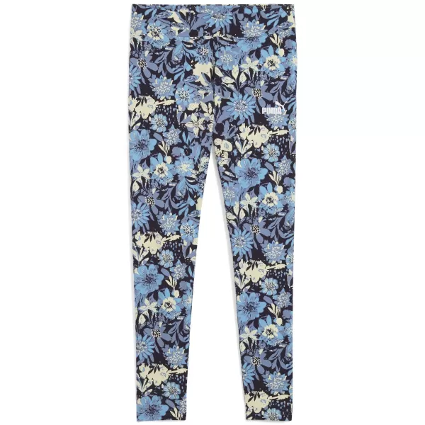  Jambiere de damă PUMA ESS NATURE 2 0 AOP LEGGINGS 68808034 ALBASTRU RECE 