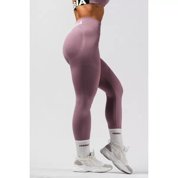  Jambiere Push Up cu talie înaltă FLOW FĂRĂ CURSURI 496 ROZ Nebbia 