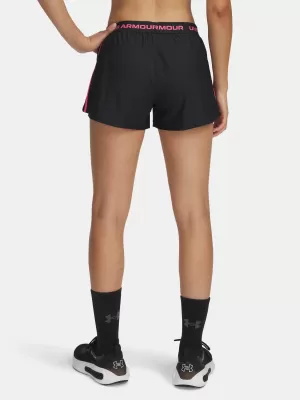 Pantaloni scurți de damă UNDER ARMOUR TECH PLAY UP SHORTS 1389882-003 NEGRU