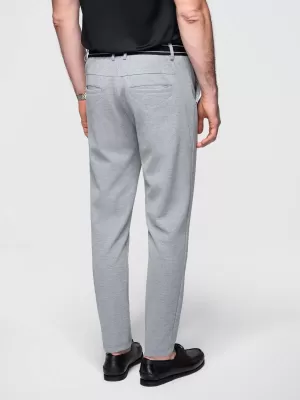 Pantaloni pentru bărbați OMBRE OM-PACP-0116 NEW GRI DESCHIS