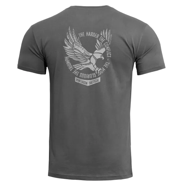  tricou PENTAGON AGERON EAGLE K09012 LUP/GRI 