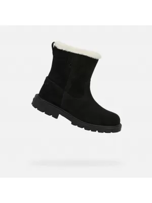 Cizme de iarnă pentru fete GEOX SHAYLAX WPF J46EYA00022C9999 NEGRU