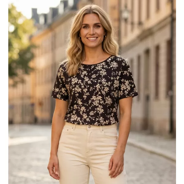  Tricou de damă ALTISPORT GYLDA NEGRU 