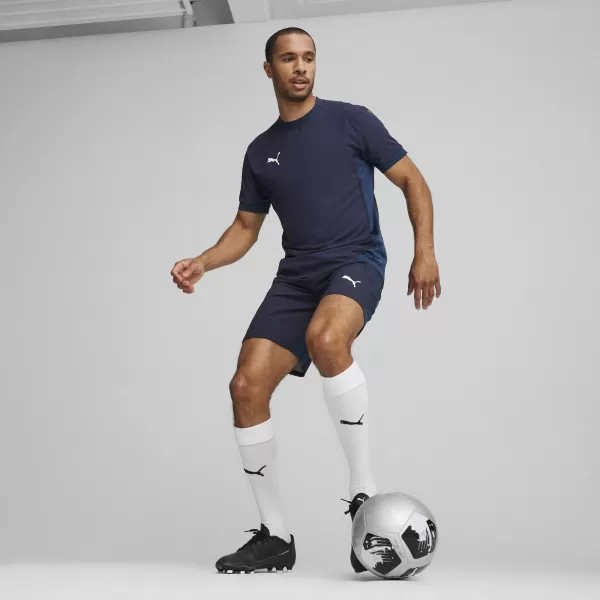  Jersey pentru bărbați PUMA TEAMFINAL JERSEY 70573706 PUMA NAVY/ALB/ALBASTRU PERSAN 