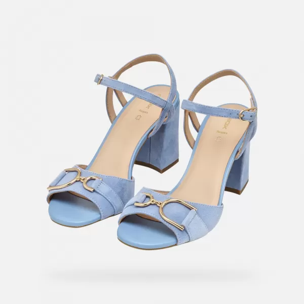  Sandale de dama GEOX NEW ERAKLIA 80 ALBASTRU DESCHIS 