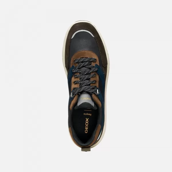  Adidași pentru bărbați GEOX SPHERICA 4X4 B ABX G011290 MARO ÎNCHIS 