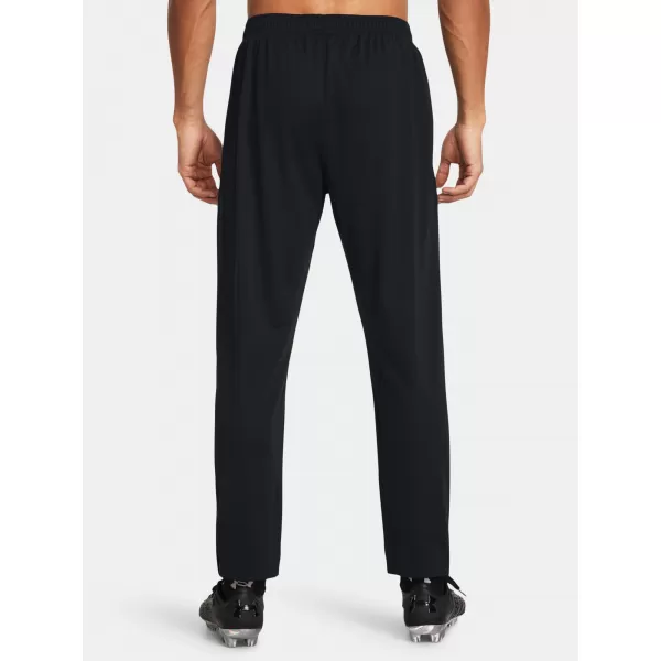  Pantaloni sport pentru bărbați UNDER ARMOUR UA M'S CH. PIQUE PANT 1382602-001 NEGRU 