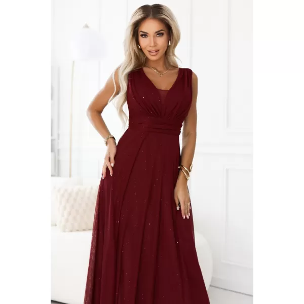  Rochie NUMOCO 637-1 BURGUNDIA 