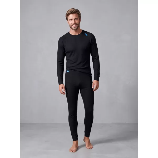  Set termic pentru bărbați ALTISPORT GAIN NEGRU 