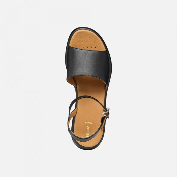  Sandale de dama GEOX MELICONIA NEGRU 