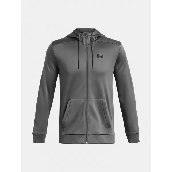  Hanorac pentru bărbați UNDER ARMOUR UA ARMOUR FLEECE FZ HOODIE 1373357-025 GRI 