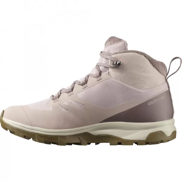  Pantofi de dama SALOMON OUTSNAP WATERPROOF W ETHEREA/IRON/COYOTE BROWN 