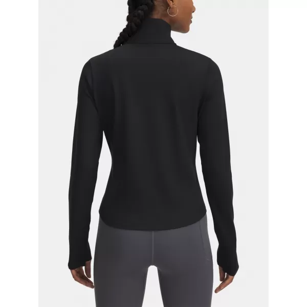  Tricou pentru femei UNDER ARMOUR MOTION 1/2 ZIP EMEA 6001618-001 NEGRU 