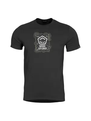 tricou PENTAGON AGERON NATURE EXPLORER K09012 NEGRU