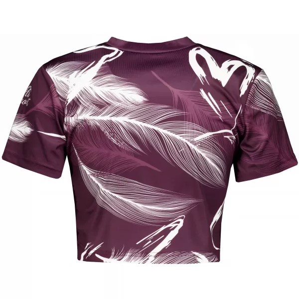  Crop top de damă premium ALTISPORT VOJ/ALW001TR07 VIOLET 