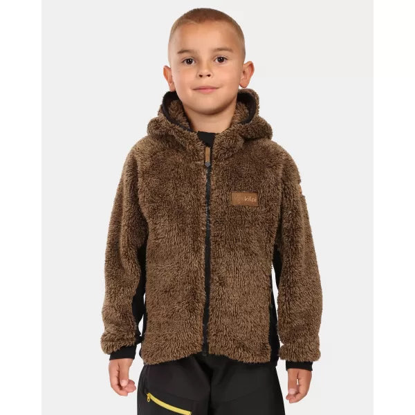  Hanorac fleece pentru băieți KILPI NORKA-JB ZJ0201KI MARO 