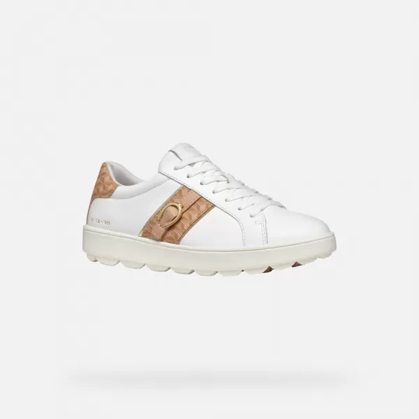  Adidași de damă GEOX SPHERICA ECUB-1 ALB 