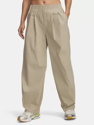 Pantaloni sport de damă UNDER ARMOUR UA UNSTOPPABLE WVN PLEAT PT 6007027-299 MARO