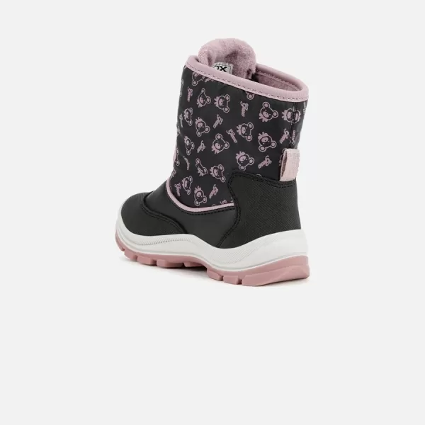 Botine pentru fete GEOX FLANFIL ABX G008905 NEGRU 