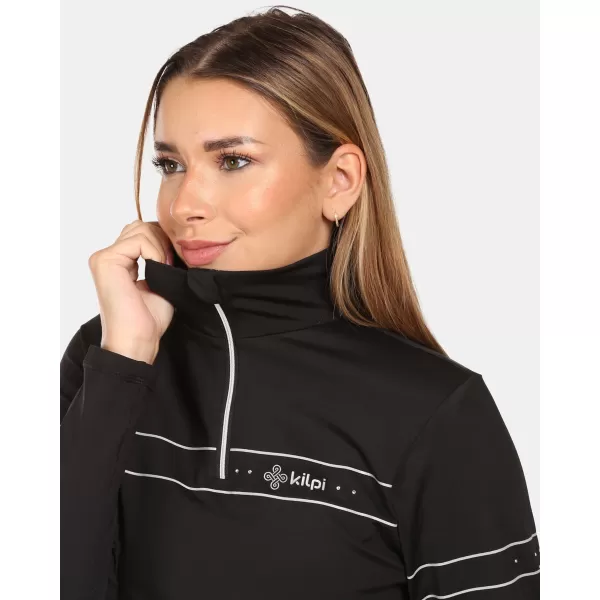  Tricou termic de damă KILPI LEEMA-W ZL0504KI NEGRU 
