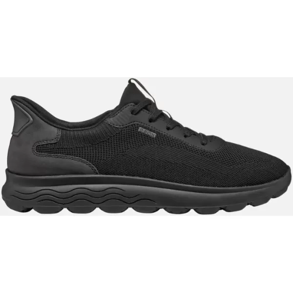 Adidași pentru bărbați GEOX SPHERICA PLUS NEGRU 