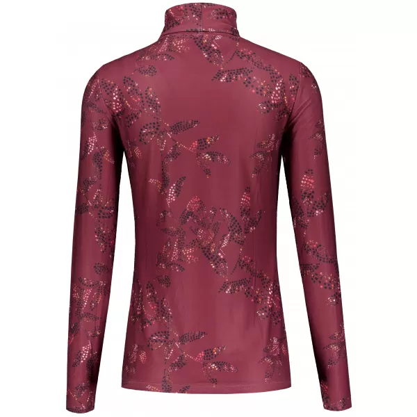  Tricou pentru femei ALTISPORT GERDA BURGUNDIA 