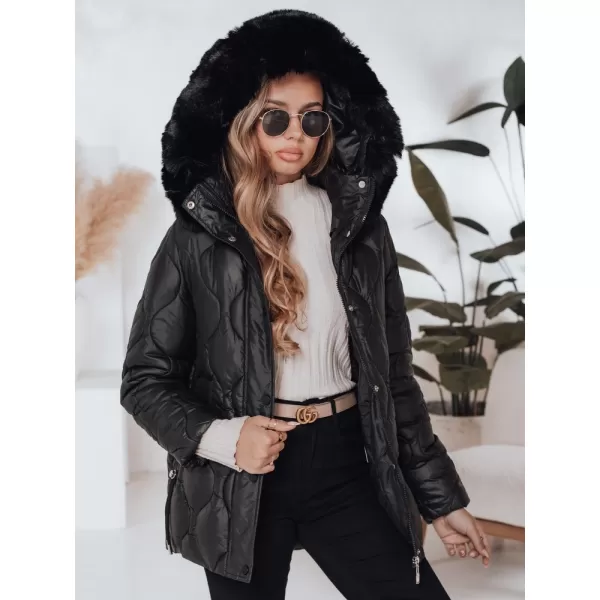  Geacă pentru doamne DSTREET TY5016 NEGRU 