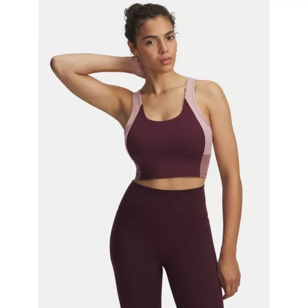  Maieu de damă UNDER ARMOUR MERIDIAN COLORBLOCK TANK 6004001-651 MARO 