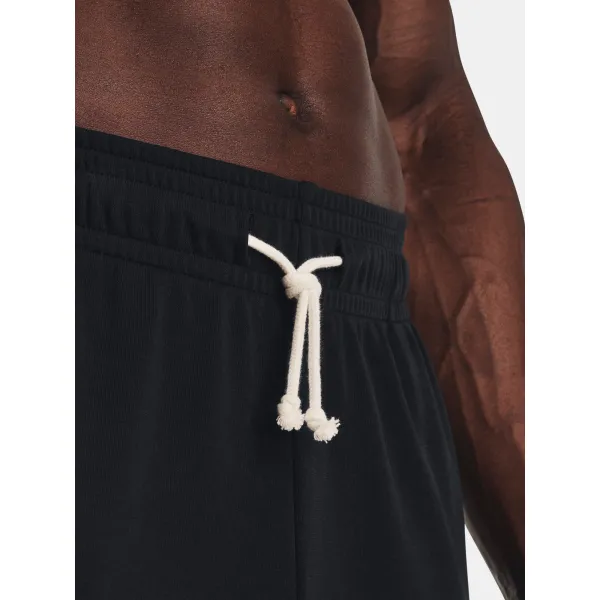  Pantaloni de trening pentru bărbați UNDER ARMOUR UA RIVAL TERRY JOGGER 1380843-001 NEGRU 