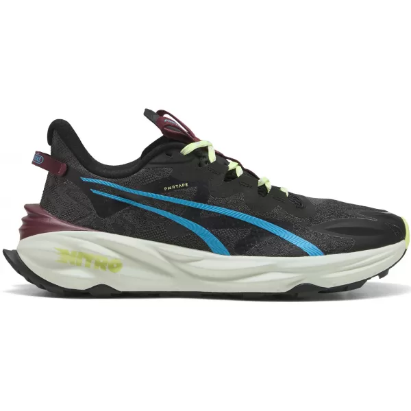  Pantofi pentru bărbați PUMA FAST-TRAC NITRO 3 37978619 PUMA BLACK/SAGE FROST/RUBY 