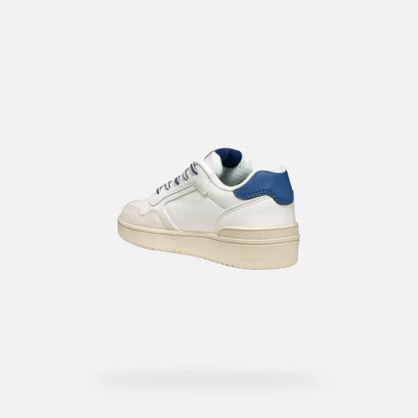  Adidași pentru băieți GEOX WASHIBA J55LQD05422C0899 ALB 