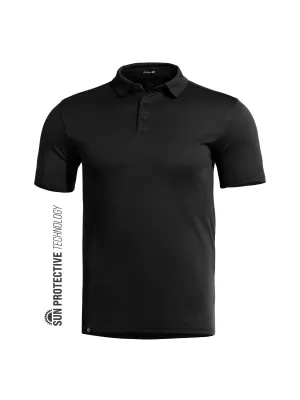 Tricou pentru bărbați cu guler PENTAGON VANQUISH POLO SHIRT K09048 NEGRU