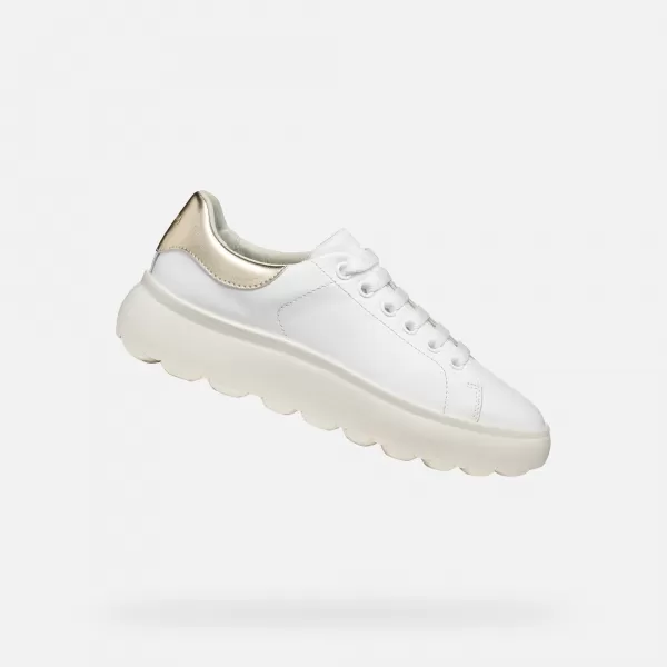  Adidași de damă GEOX SPHERICA EC4.1 G009314 ALB 