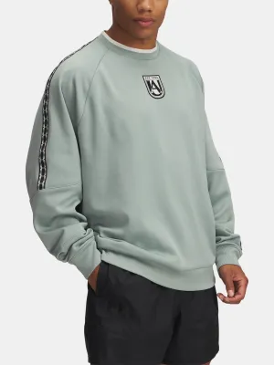 Hanorac pentru bărbați UNDER ARMOUR M'S 96 TERRACE CREW NECK 1390111-348 VERDE