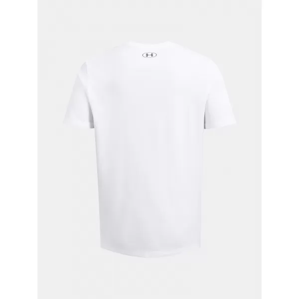  Tricou pentru bărbați UNDER ARMOUR UA M BOXED SPORTS UPDATED SS 1386793-100 ALB 