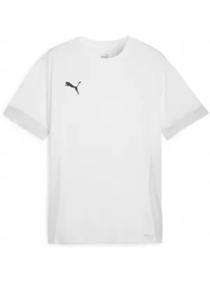 Jersey pentru bărbați PUMA TEAMGOAL MATCHDAY JERSEY 705747_04 PUMA WHITE/NEGRU/FEATHERGRAY