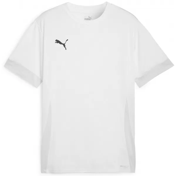  Jersey pentru bărbați PUMA TEAMGOAL MATCHDAY JERSEY 705747_04 PUMA WHITE/NEGRU/FEATHERGRAY 