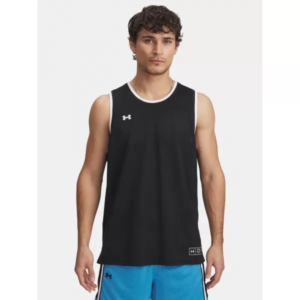  Maiou bărbătesc UNDER ARMOUR UA ZONE PRO MESH TANK 1390118-001 NEGRU 