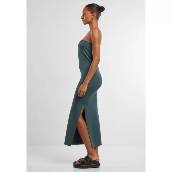  Rochie URBAN CLASSICS TB7468 VERDE STICLA 