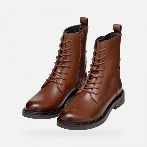  Botine de dama GEOX SERILDA MARO DESCHIS 