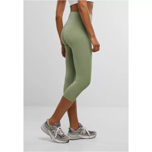  Pantaloni de dama URBAN CLASSICS TB7808 VERDE MATCHA 