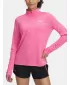 Tricou de damă UNDER ARMOUR TECH 1/2 ZIP- TWIST 1384225-672 ROZ