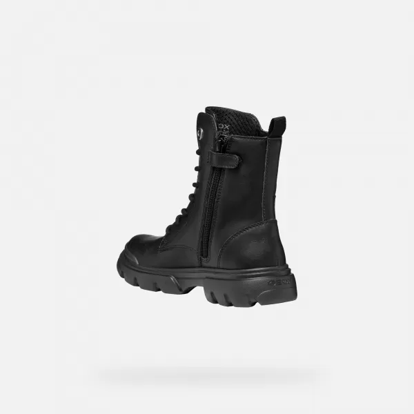  Botine pentru fete GEOX JUNETTE J56HVB000BCC9999 NEGRU 
