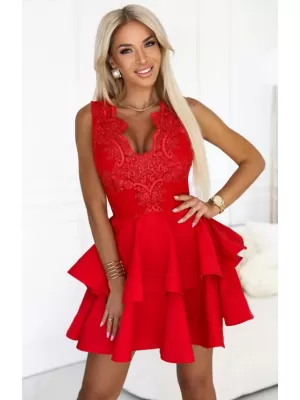 Rochie NUMOCO 200-11 ROŞU