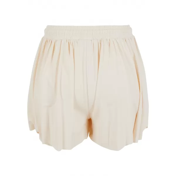  Pantaloni scurți pentru doamne URBAN CLASSICS TB7487 NISIP ALB 