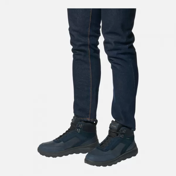  Botine pentru bărbați GEOX SPHERICA 4X4 ABX G006729 ALBASTRU ÎNCHIS 